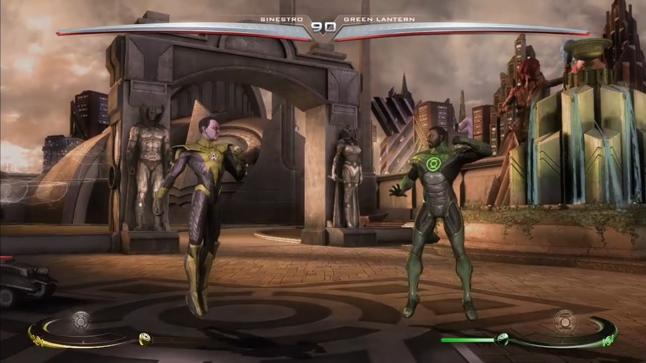 Sinestro Vs John Stewart INJUSTICE Gods Among Us 