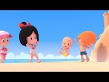 A DAY AT THE BEACH. Cleo and Cuquin in English. Episode 11