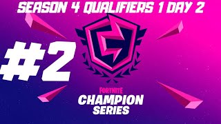 Fortnite Champion Series C2 S4 Qualifiers 1 Day 2 - Game 2 of 6