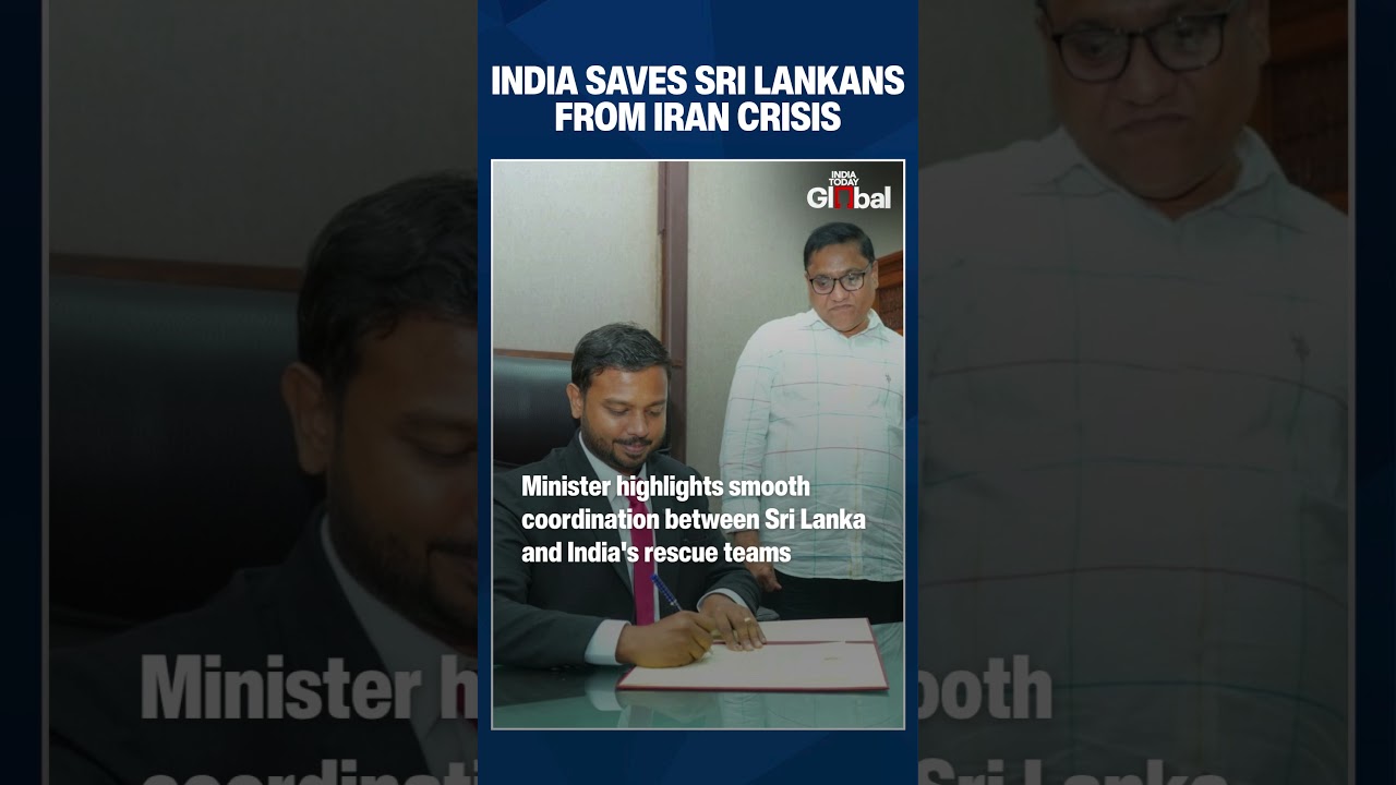 Sri Lankan Minister Lauds India for Evacuating Citizens from Iran Safely | 