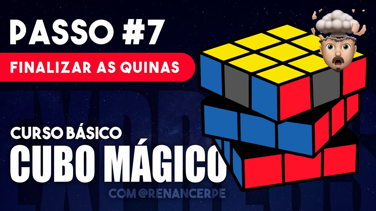 Passo 7 Cubo 3x3 :: Afonso Cubo Magico