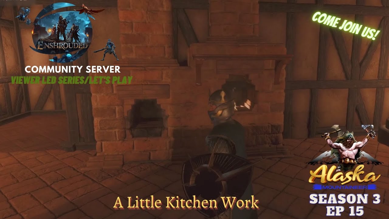 Enshrouded Season 3 Ep 15 A Little Kitchen Work YouTube