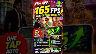 【Fortnite Mobile 】165 FPS MADE EASY | Android | No root