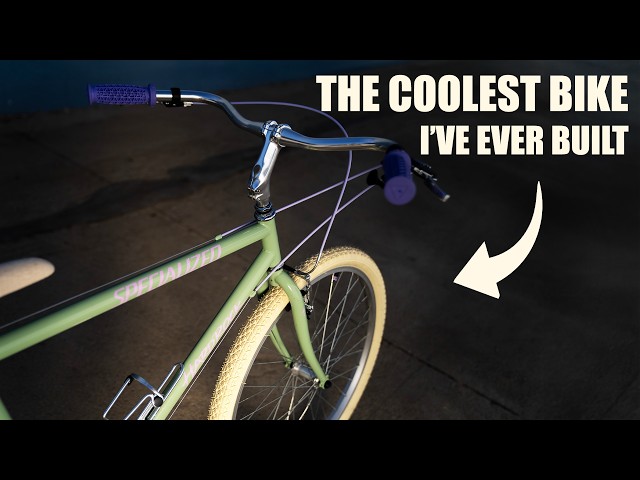 Transforming A $40 Bike Into An Iconic Cafe Cruiser | Vintage MTB