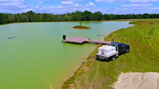 Building a 5 Acre Pond! (Adding 10,000 Fish)