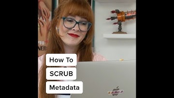How to SCRUB Metadata 😉 #shorts