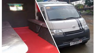 toyota lite ace utility van 2023  dual aircon mga pwedeng gawing interior design diy part 1