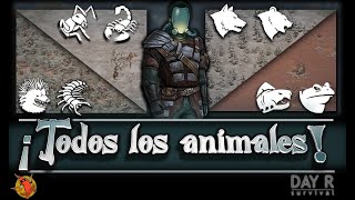 ¡Todos los animales! ¦ Ubicaciones, características y consejos | Day R Survival (E107)