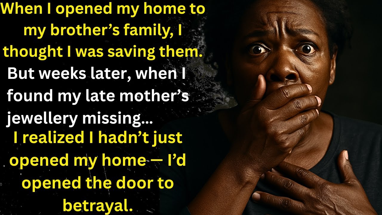 I Took In My Brother’s Family… And They Sold My Mother’s Jewellery to Survive #lifelessons