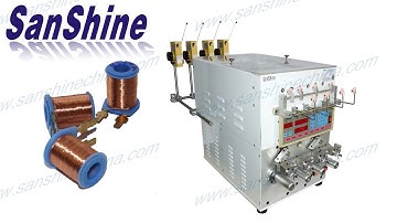 Wire Twister (skeiner) with 4 Spindles Automatic Coil Winding machine(SS964T)@windingmachineworld