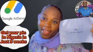 How I got My Google Adsense pin in just 3 week|Easiest way to apply in Nigeria/​⁠@VibeswithJumJum