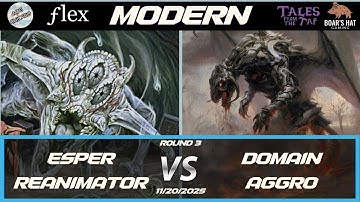Esper Reanimator VS Domain Aggro  [MTG Modern Round 3]