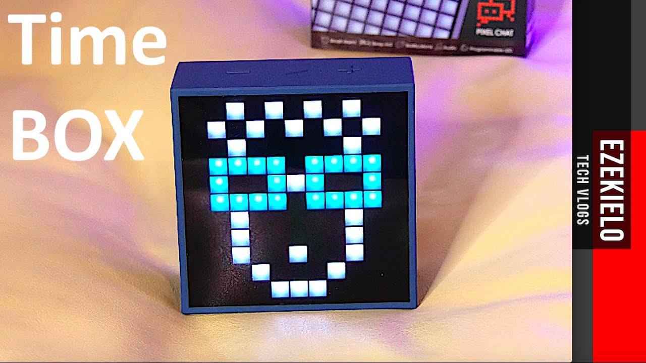 Divoom TimeBox Mini Pixel Art Speaker REVIEW - YouTube