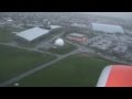 Boeing 737 Landing in Rainy Weather in Bodø, Norway