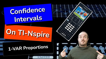 TI-Nspire CX CAS - Confidence Intervals for Proportions - 1 variable (example)