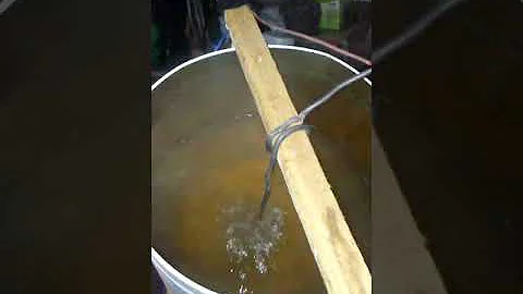 Como ferver a água sem fogo?