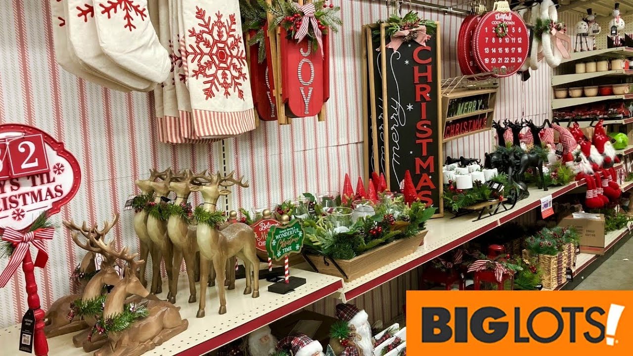 BIG LOTS CHRISTMAS DECORATIONS CHRISTMAS ORNAMENTS DECOR SHOP WITH ME