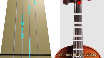 Paradise - Coldplay - Violin - Play Along Tab Tutorial