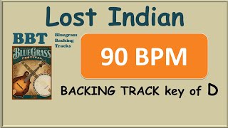 Lost Indian 90 bpm bluegrass backing track Profile