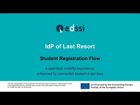 IdP of Last Resort: Student Registration Flow