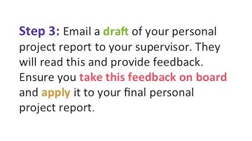 Personal Project - Report and Submission