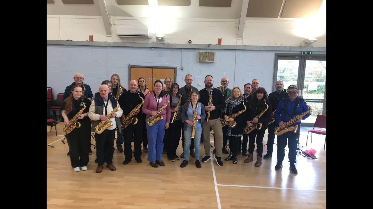 Dan Forshaw jazz sax workshop, March 2024