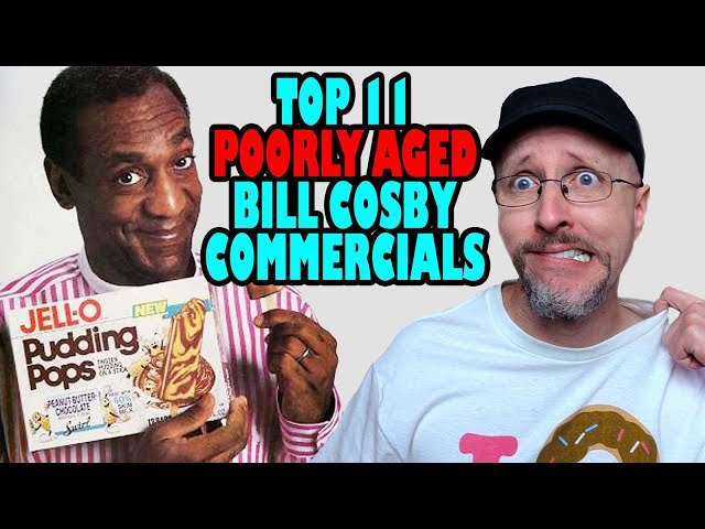 Top 11 Poorly Aged Bill Cosby Commercials - Nostalgia Critic class=