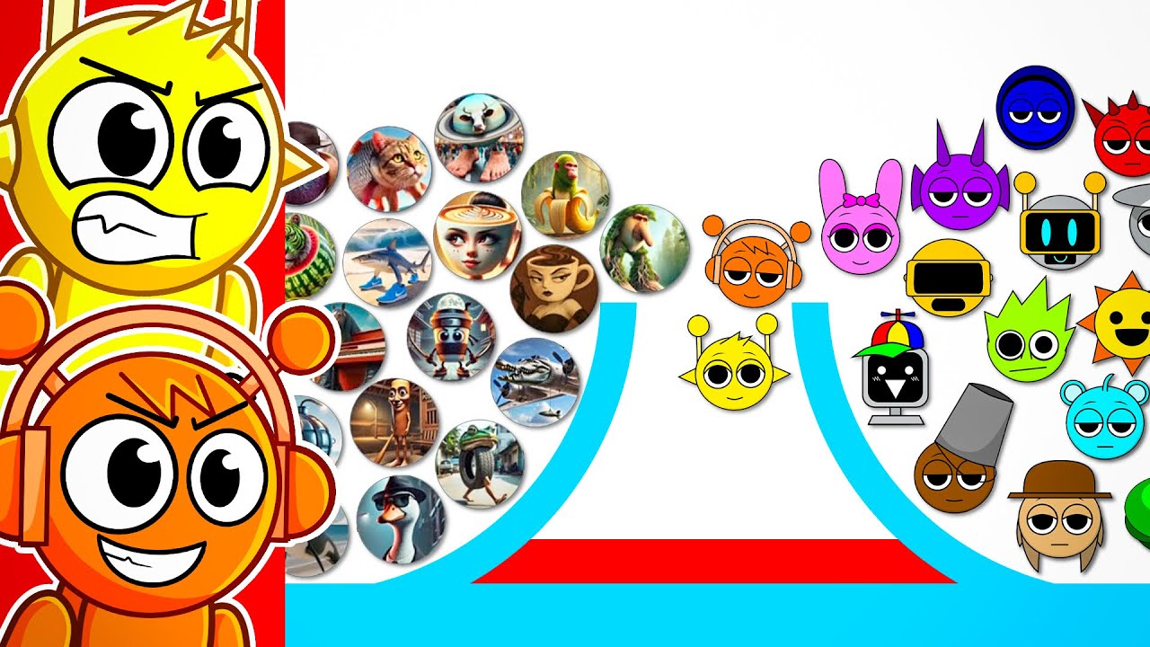 СПРУНКИ против ИТАЛЬЯНСКОЙ МОЗГОВОЙ МРАМОРНОЙ ГОНКИ!!!