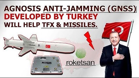Turkey Made Agnosis Anti Jamming System For TFX & Akinci Drones |