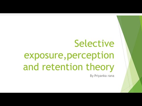 Video: Selective Retention Theory yog dab tsi?