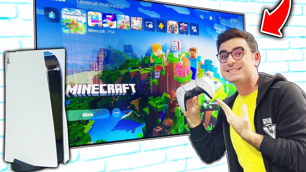 PROVO MINECRAFT SU PS5! - YouTube