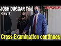 JOSH DUGGAR Trial day 2 | Cross Examination continues as defense question Caleb Williams involvement
