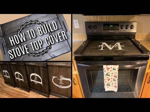 DIY Stove Cover - Build and Create Home