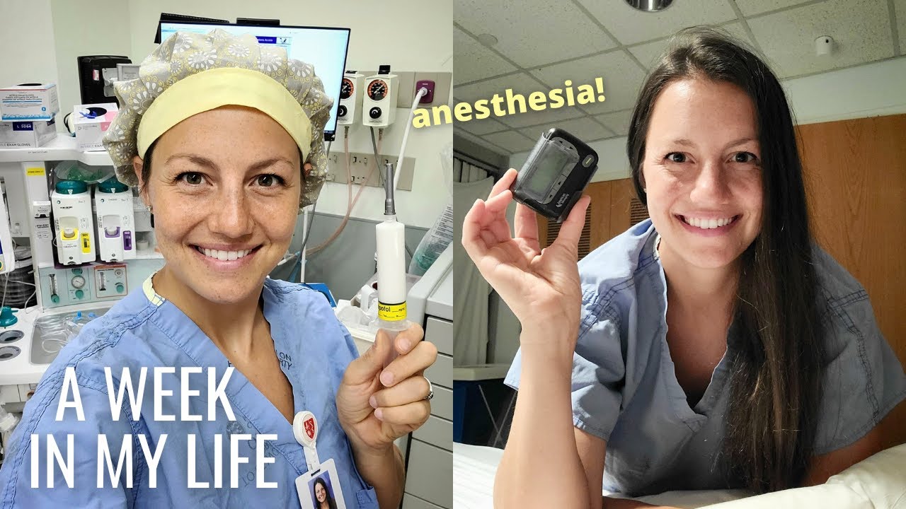 A WEEK IN MY LIFE AS A CRNA | Ortho trauma, on call in the hospital, buying stocks & what I eat!