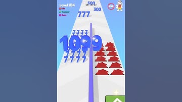 Rank up number master evolution run 🚨 104 #shorts #numbermaster #numberrun #funnyvideo #kanchan087