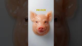 Is it Real or Slime? 🐽 The Most Satisfying Pig Faces Ever! #shorts #slime