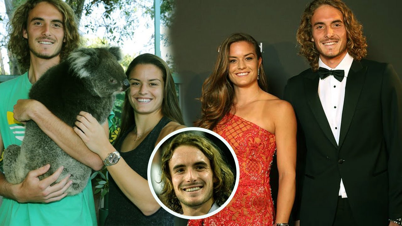 Stefanos Tsitsipas Family Video With Girlfriend Maria Sakkari Youtube