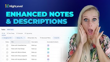 How To Format Notes and Tasks in HighLevel with Rich Text