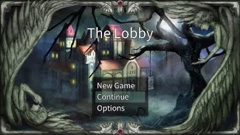 The Lobby (second attempt) RPG Maker MV player PS4