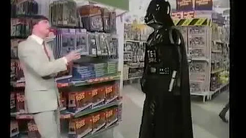 Maurice Pratt Darth Vader Quinnsworth TV Ad