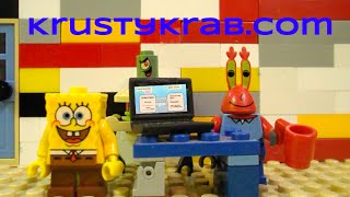 Lego Spongebob Episode 24 Krustykrabcom