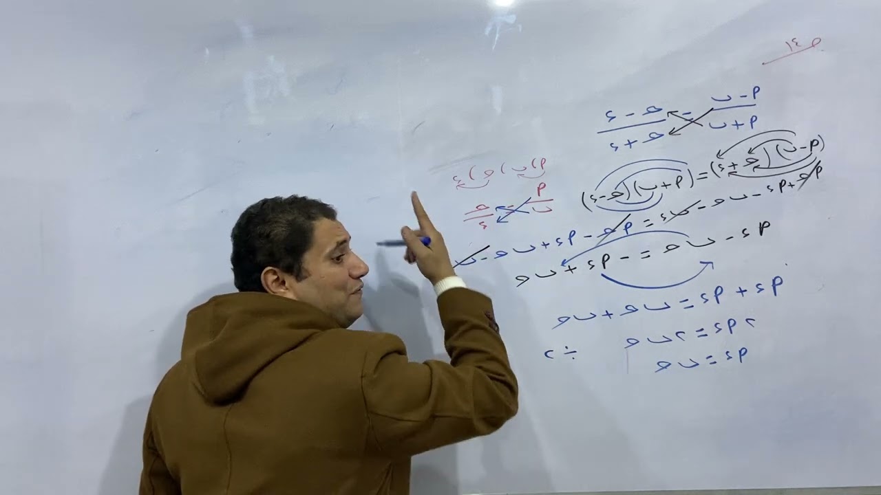 حل النموذج الاسترشادي السادس جبر 2025💫ترم اول للصف الثالث الاعدادي من توجيه الشرقيه