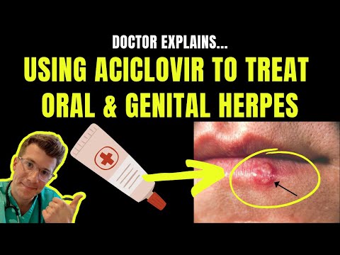 Video: Va opri aciclovirul herpesul labial?