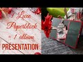 PRESENTATION MINI ALBUM LUXE PAPERBLOCK | 20 PHOTOS 10*15 | Avant tuto | Chat Scrap |