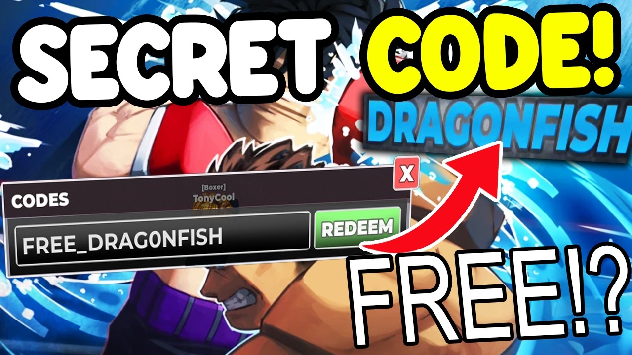 DRAGONFISH CODES* ALL WORKING CODES For Untitled Boxing Game In