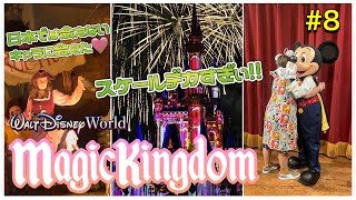 WDW】日本では会えないレアキャラに会えた♡夜のショーもスケールデカ