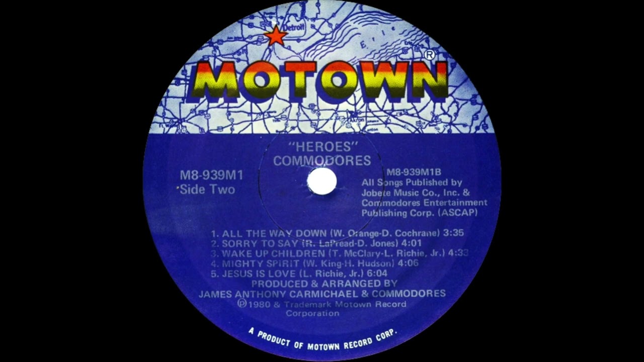 【中古】 月に吠える/ＣＤ/SRCS-9260 The Commodores - Jesus Is Love (Motown Records 1980) - YouTube