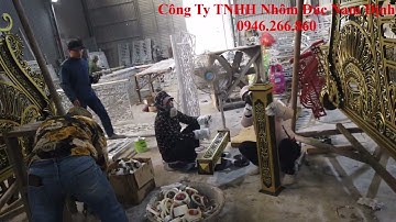 Bật mí bảng giá cổng nhôm đúc siêu ưu đãi ở Ninh Bình