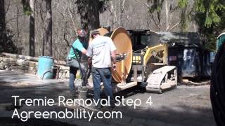 Tremie Removal Step 4