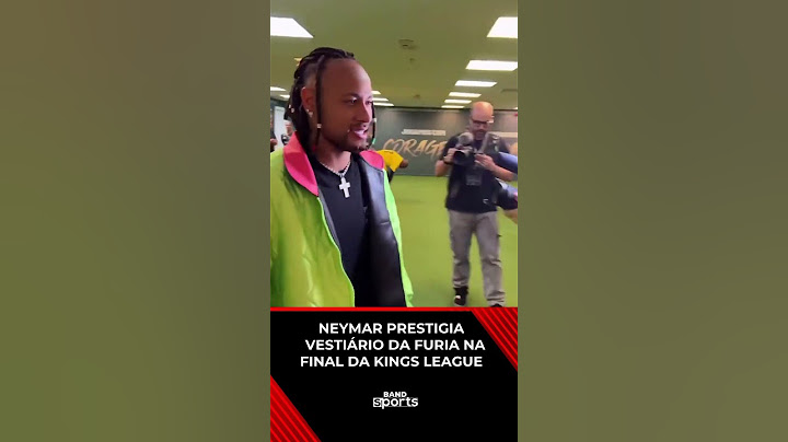 NEYMAR FOI PRA FINAL DA KINGS LEAGUE E O SANTOS PRA ITAQUERA… #furia #neymar